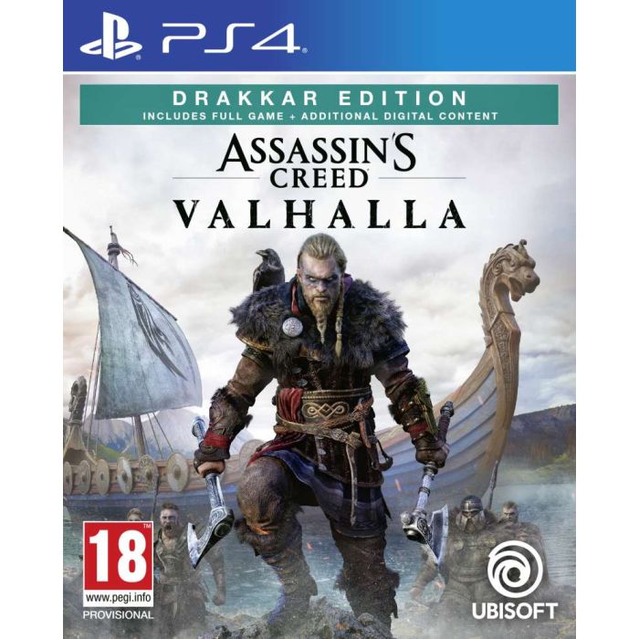 PS4 Assassins Creed Valhalla - Drakkar Special Day1 Edition