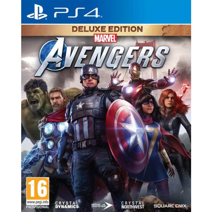 PS4 Marvels Avengers - Deluxe Edition
