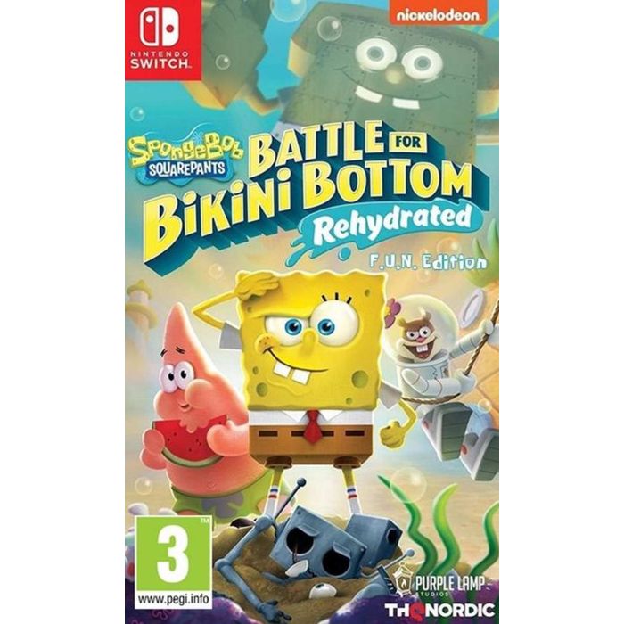 SWITCH Spongebob SquarePants - Battle for Bikini Bottom - Rehydrated - F.U.N. Edition