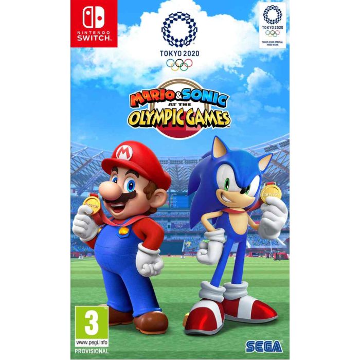 SWITCH Mario and Sonic at the Tokyo Olimpics Games 2020