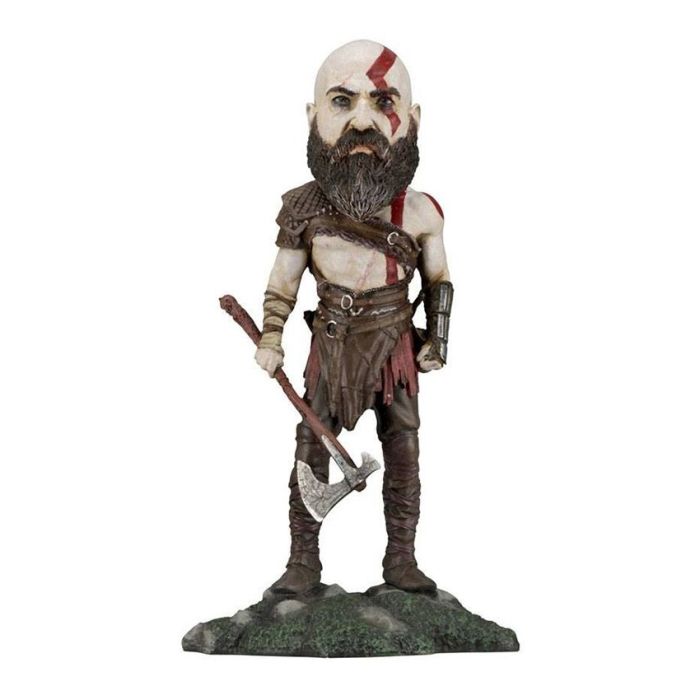 Figura God of War 2018 Head Knocker Bobble-Head Kratos 22cm