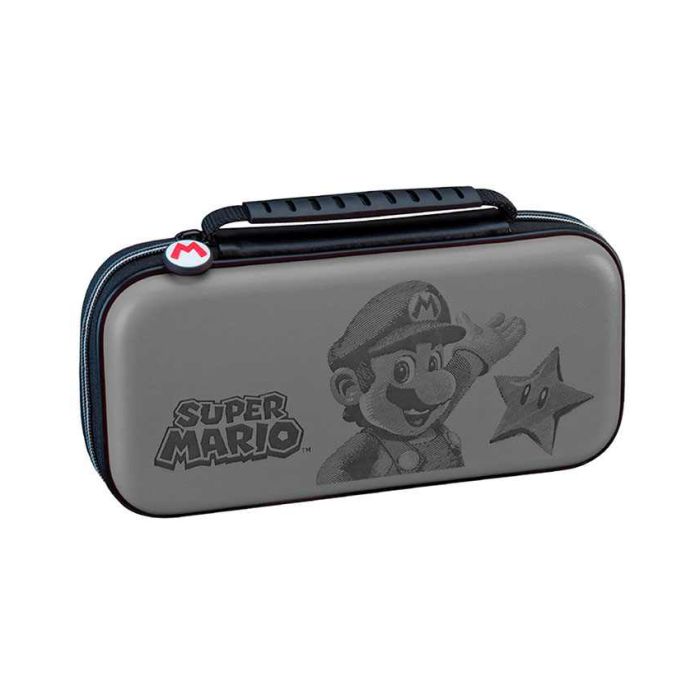 Futrola Nacon BigBen Nintendo SWITCH Travel Case Mario Grey