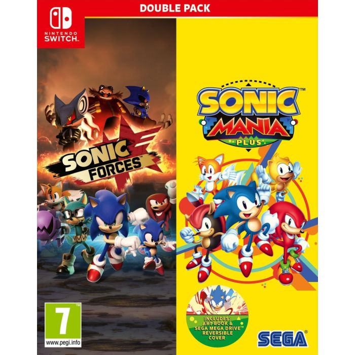 SWITCH Sonic Mania Plus and Sonic Forces Double Pack