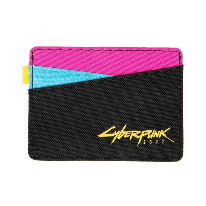 Novčanik Cyberpunk 2077 Kitsch Style Card Wallet Black/Pink/Blue