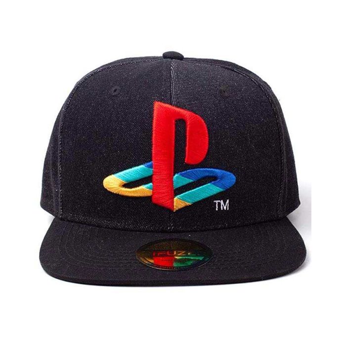 Kačket PlayStation Logo Denim Snapback Cap