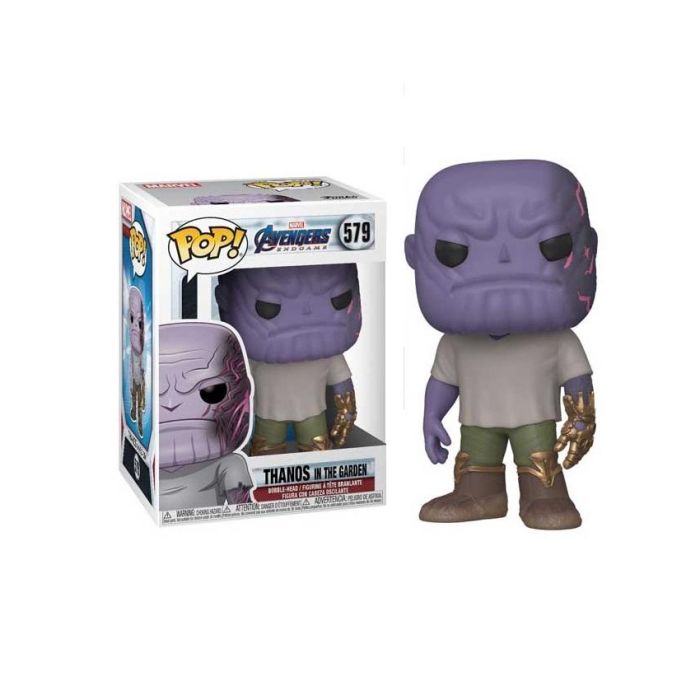 Figura POP! Marvel Endgame - Casual Thanos with Gauntlet