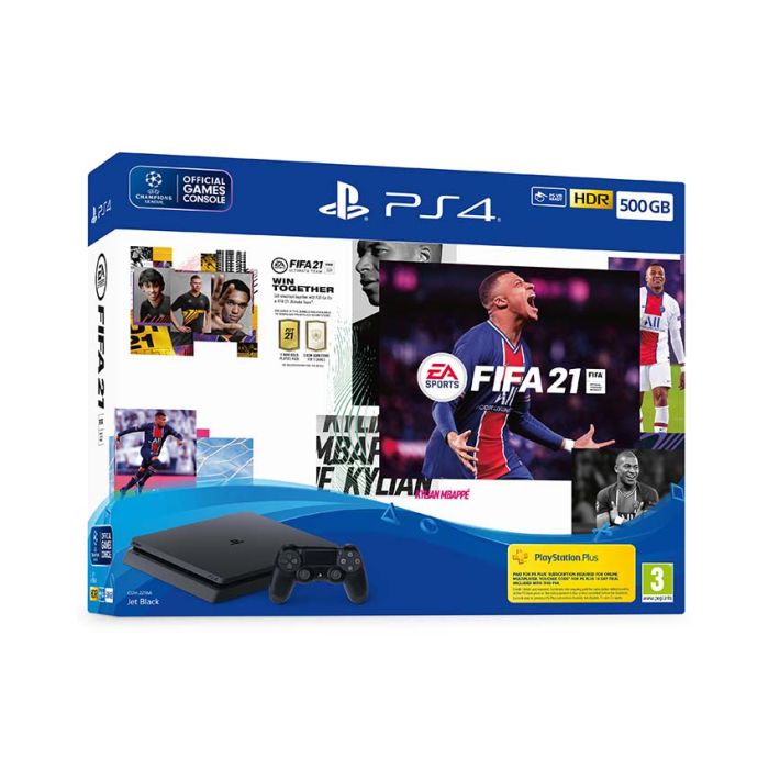 Konzola Sony PlayStation 4 Slim 500GB + PS4 FIFA 21