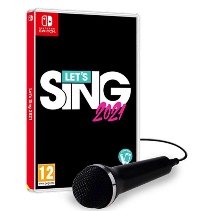 SWITCH Lets Sing 2021 sa mikrofonom