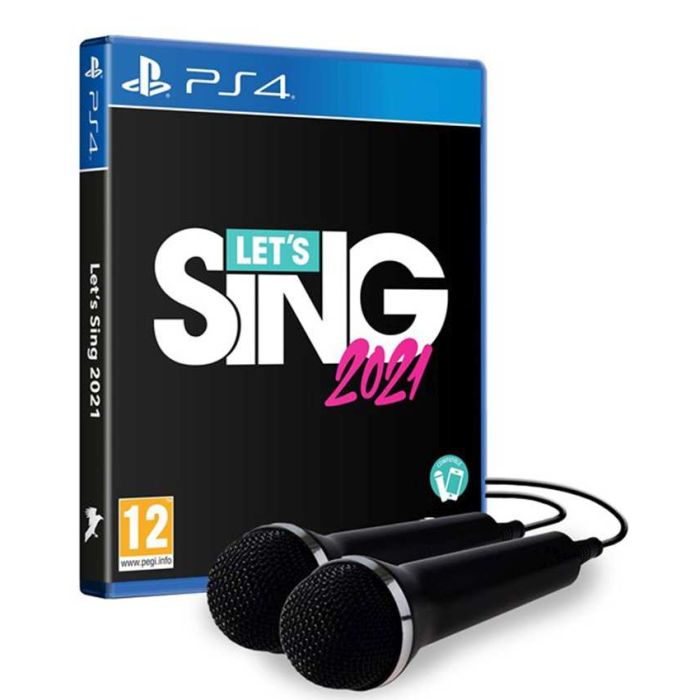 PS4 Lets Sing 2021 sa dva mikrofona