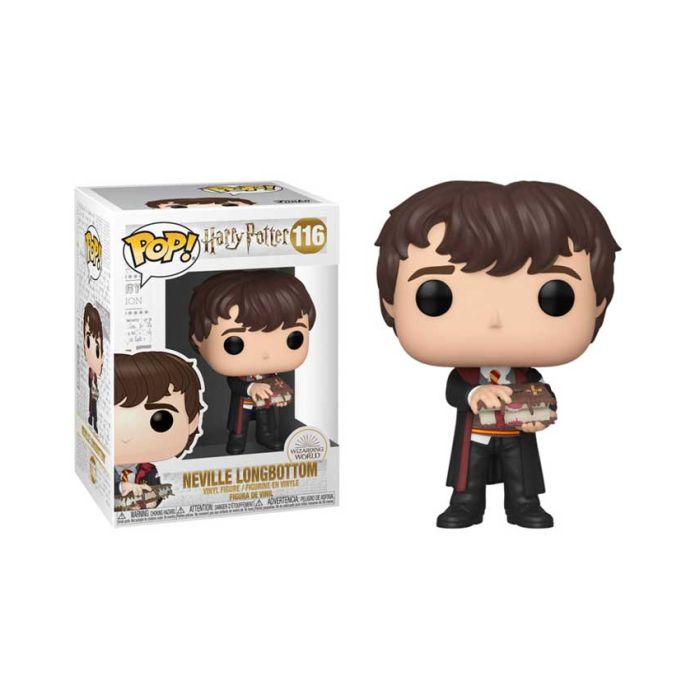 Figura POP! Harry Potter - Neville with Monster Book