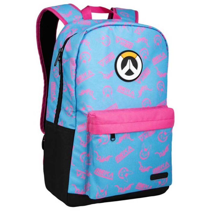 Ranac Overwatch D.Va Splash Backpack Blue/Pink