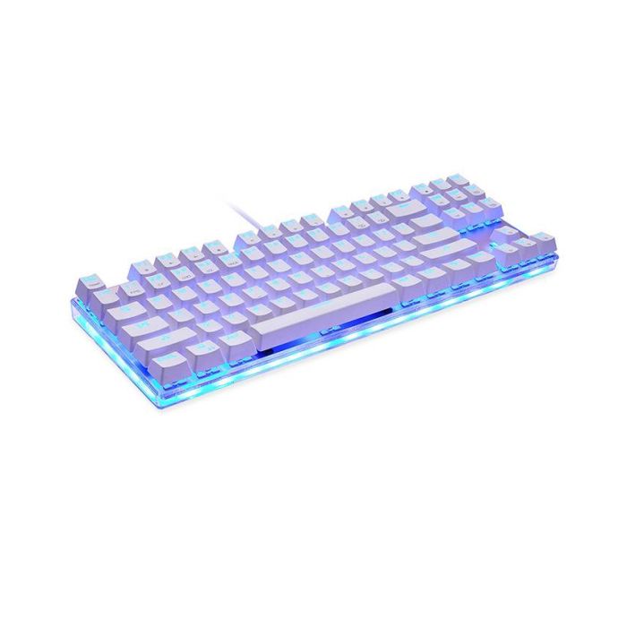 Mehanička tastatura MOTOSPEED K87s White RGB blue switch KS87s