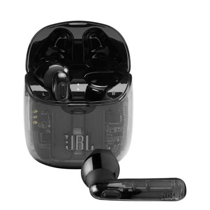 Slušalice JBL T225 TWS Ghost Black Bluetooth Bubice