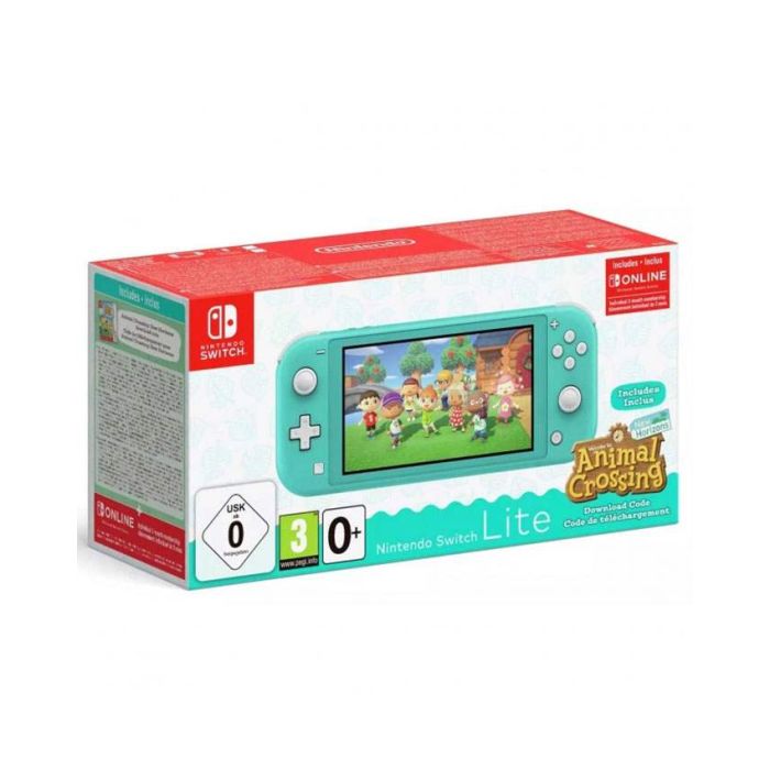 Konzola Nintendo SWITCH Lite Turquoise - Animal Crossing