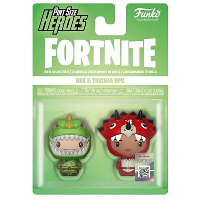 Figura POP! Fortnite - Pint Size Heroes Rex And Tricera Ops