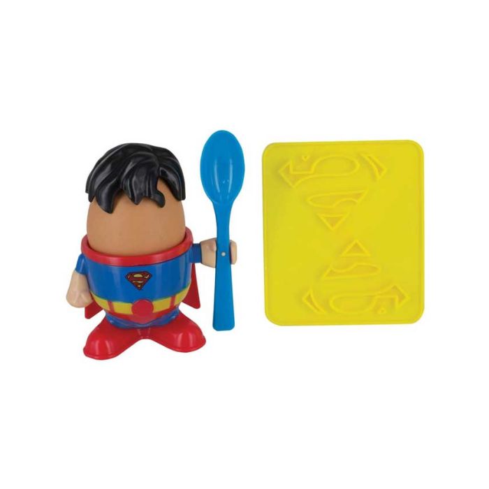 Stalak DC Comics Superman Egg Cup and Toast Cutter
