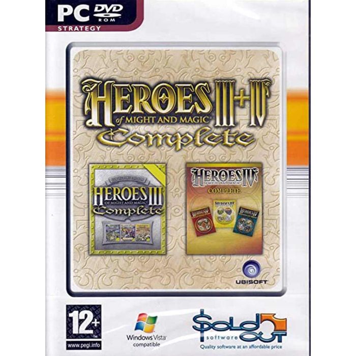 PCG Heroes of Might and Magic 3 and 4 Complete