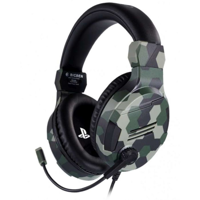 Slušalice Nacon BigBen PS4 Wired Stereo Gaming Headset V3 Green