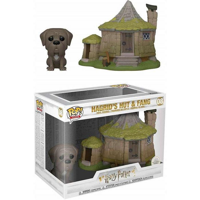 Figura POP! Harry Potter Town - Hagrids Hut With Fang