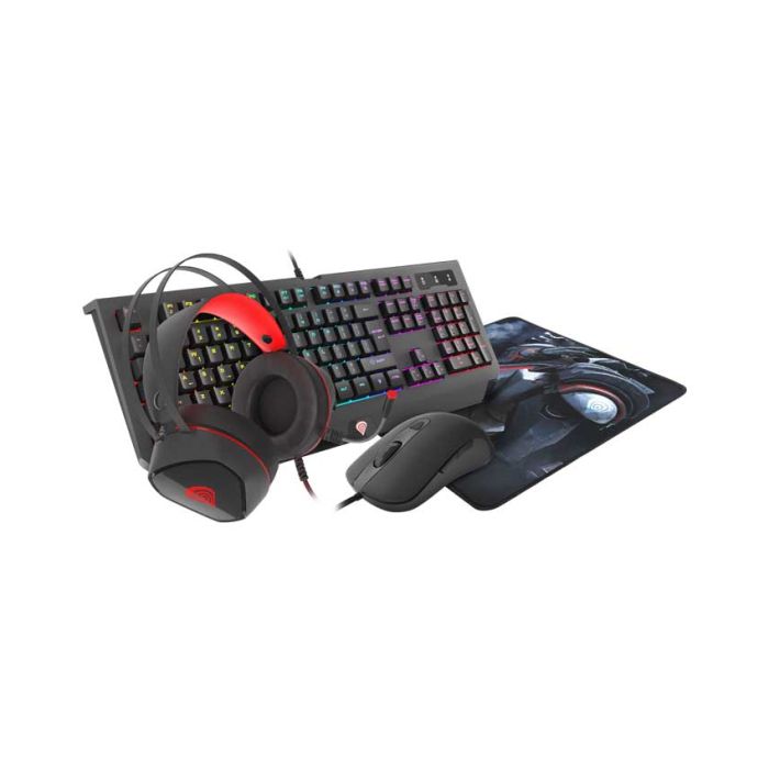 COMBO Tastatura, miš, slušalice i podloga Genesis Cobalt 330 RGB
