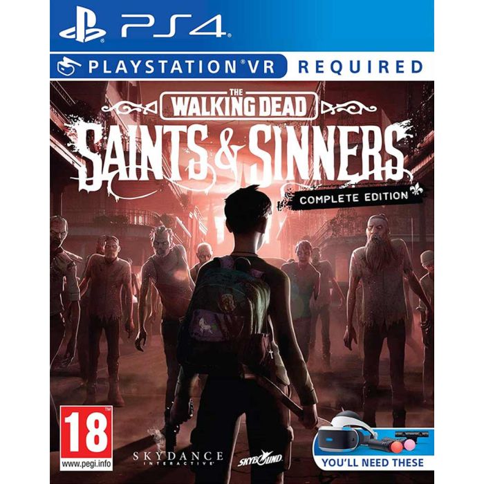 PS4 The Walking Dead - Saints and Sinners - Complete edition VR