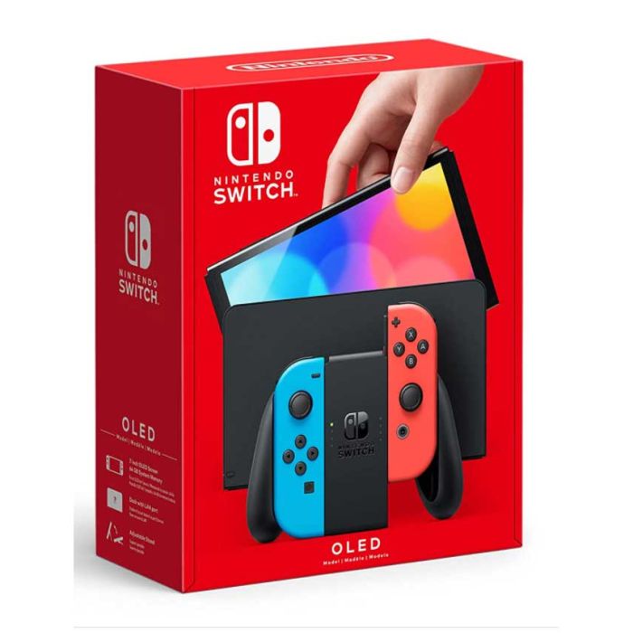 Konzola Nintendo Switch OLED Model Neon Red and Blue