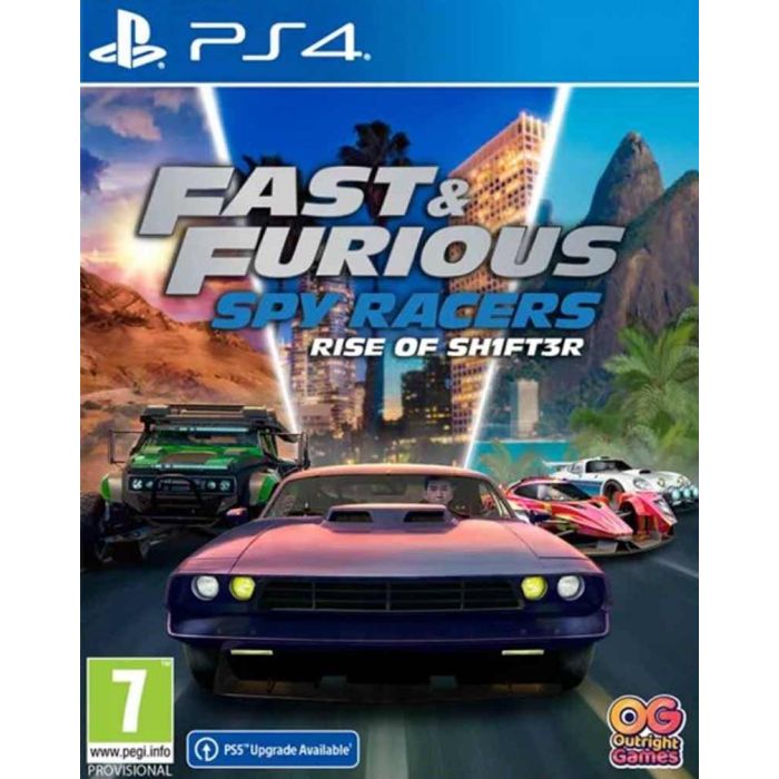 PS4 Fast and Furious Spy Racers - Rise of SH1FT3R