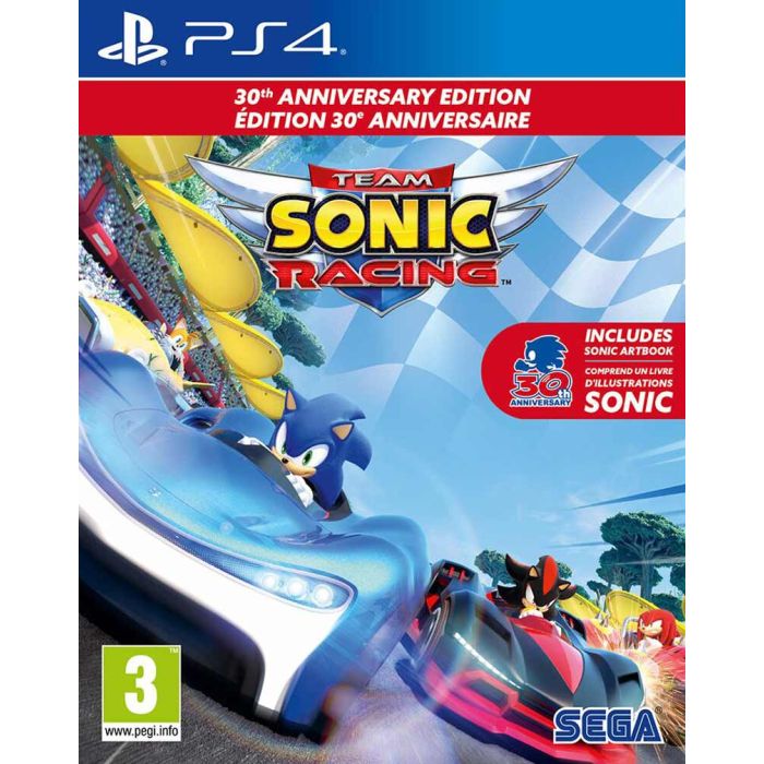 PS4 Team Sonic Racing 30th Anniversary Edition