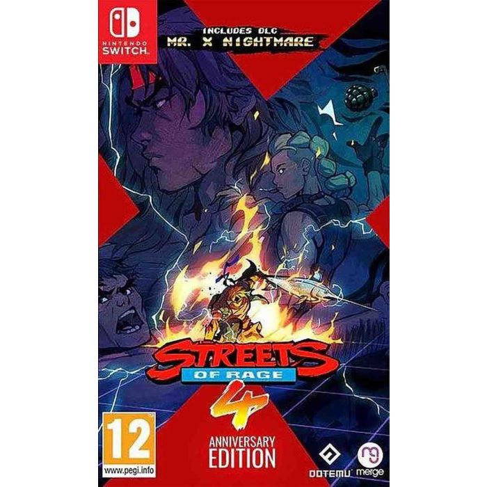 SWITCH Streets of Rage 4 - Anniversary Edition