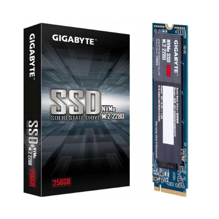 SSD Gigabyte 256GB M.2 PCIe Gen 3 x2 NVMe GP-GSM2NE8256GNTD SSD