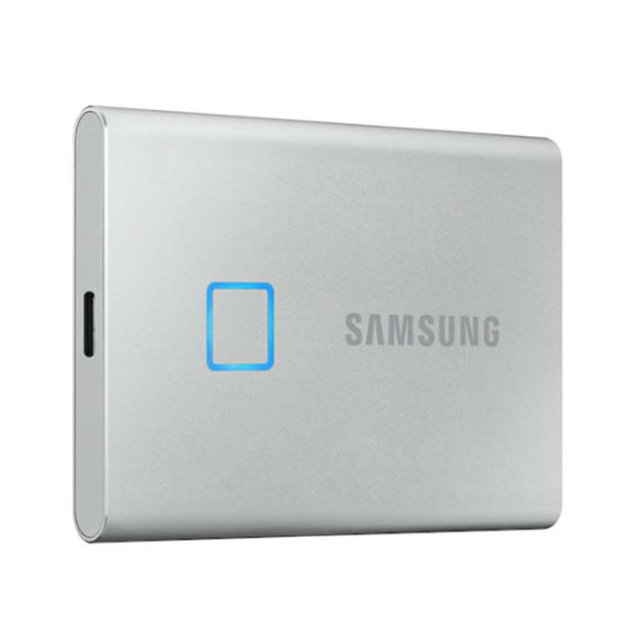 Eksterni SSD Samsung Portable T7 Touch 1TB SSD MU-PC1T0S Silver