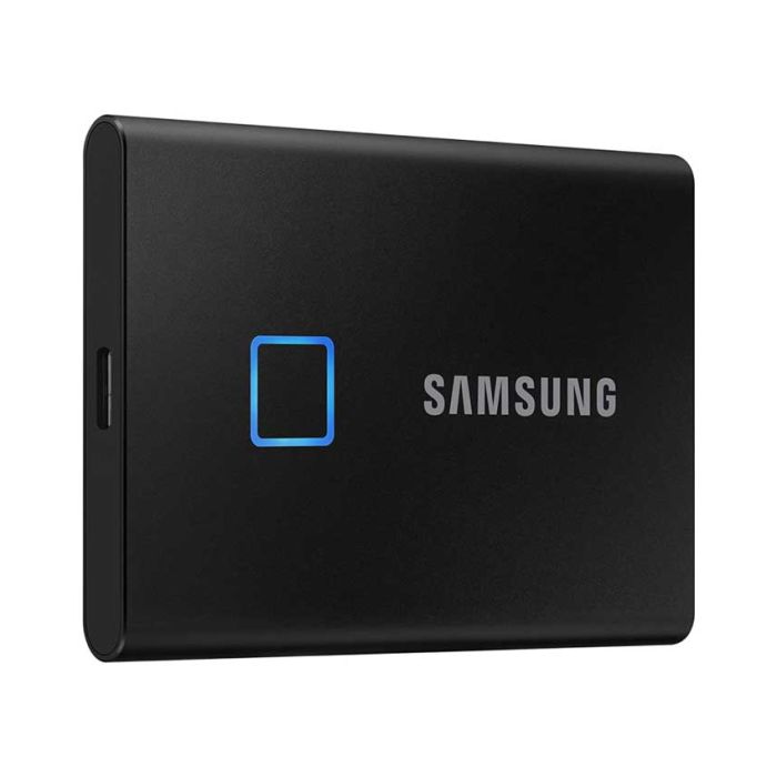 Eksterni SSD Samsung Portable T7 Touch 1TB SSD MU-PC1T0K Black