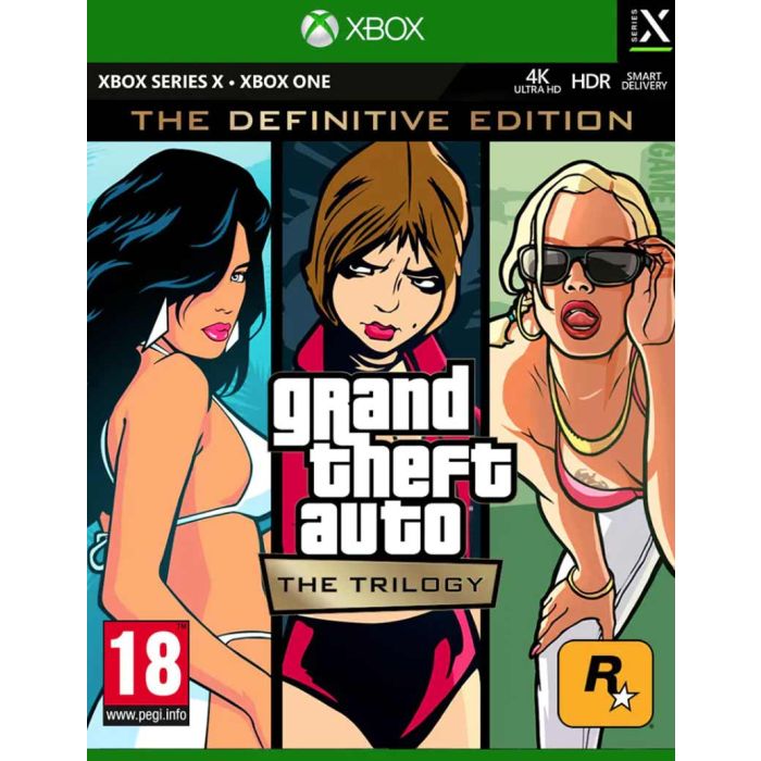 XBOX ONE Grand Theft Auto Trilogy ( GTA ) - The Definitive Edition