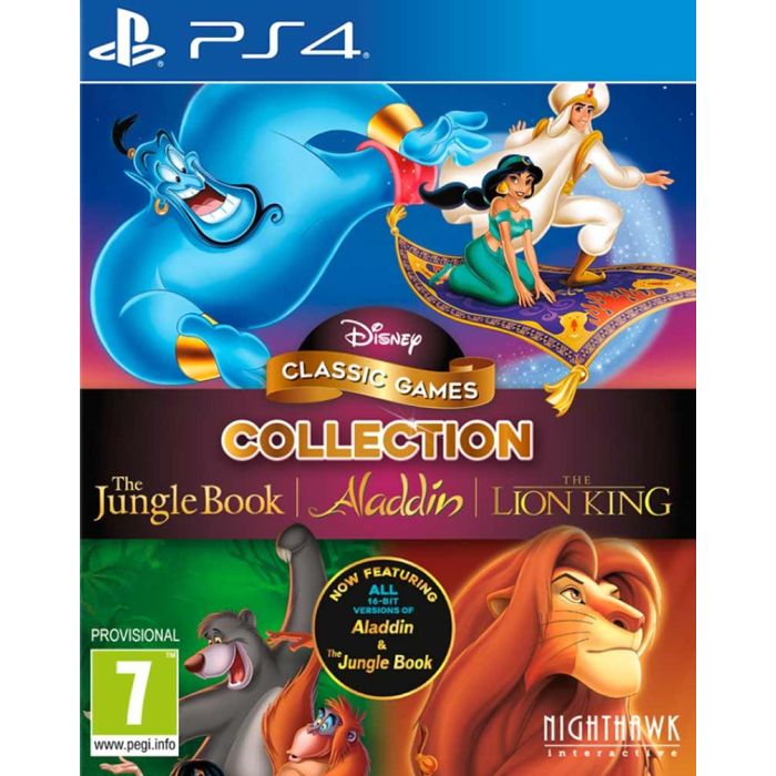 PS4 Disney Classic Games Collection - The Jungle Book, Aladdin, The Lion King