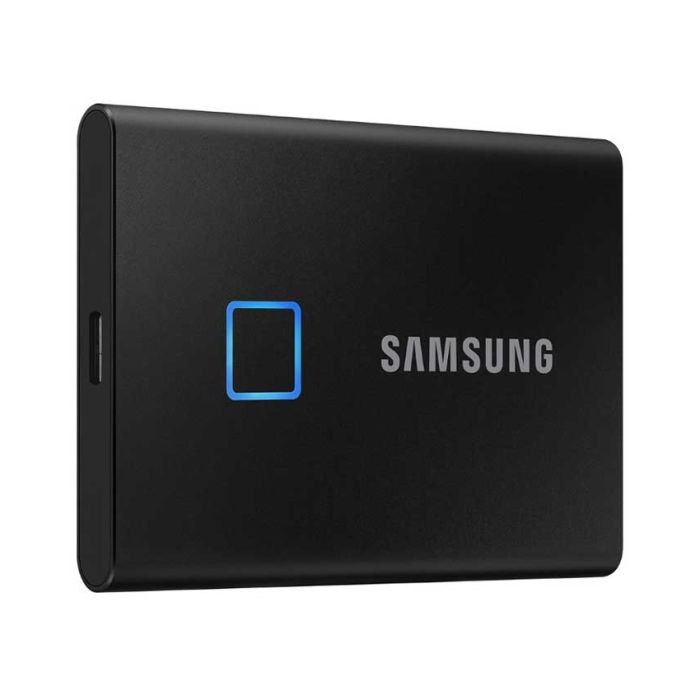 Eksterni SSD Samsung Portable T7 Touch 500GB SSD MU-PC500K Black