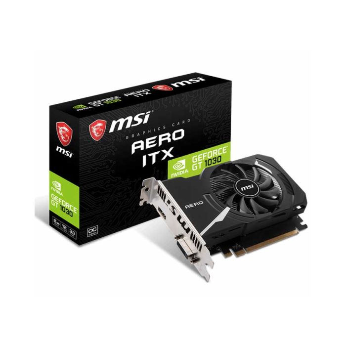 Grafička kartica MSI GeForce GT 1030 2GB 64bit GT 1030 AERO ITX 2GD4 OC