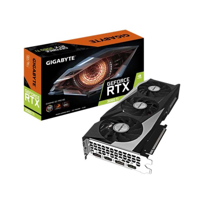 Grafička kartica Gigabyte GeForce RTX 3060 Ti GAMING OC PRO
8GB 256bit GV-N306TGAMINGOC PRO-8GD rev 3.0 LHR