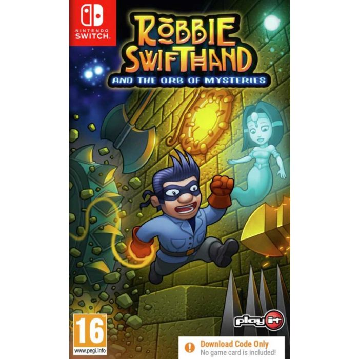 SWITCH Robbie Swifthand and The Orb of Mysteries (code in a box)