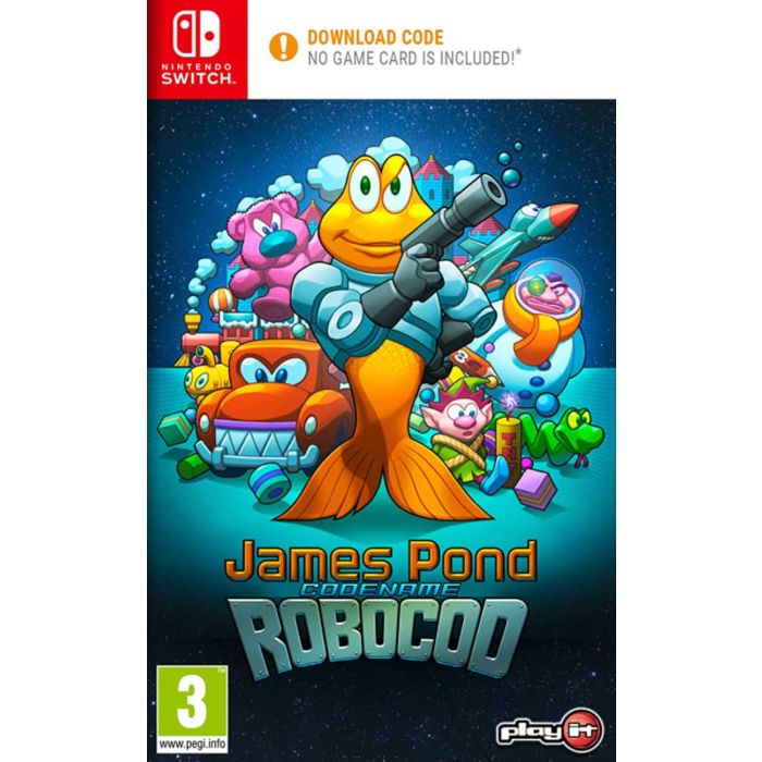 SWITCH James Pond 2 Operation Robocod (code in a box)