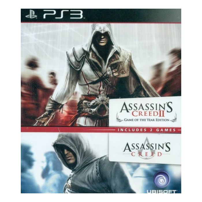 PS3 Assassins Creed 2 GOTY + Assassins Creed 1