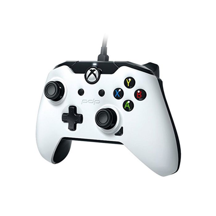 Gamepad PDP Wired Controller White XB1 XBSX PC