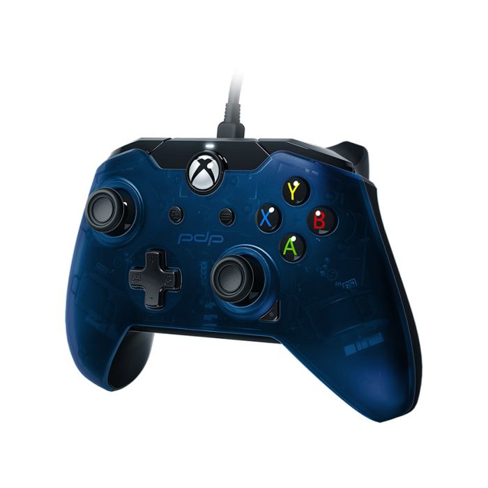 Gamepad PDP Wired Controller Blue XB1 XBSX PC