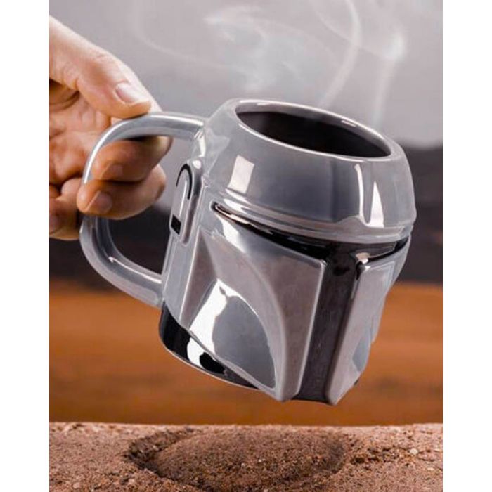 Šolja Paladone Star Wars Mandalorian - The Mandalorian Shaped Mug 650ml