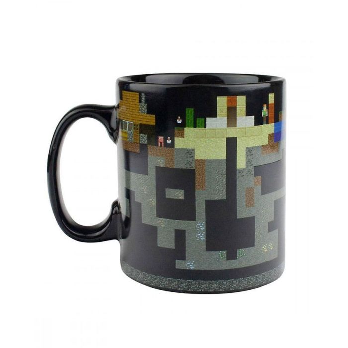 Šolja Paladone Minecraft Heat Change Mug - XL