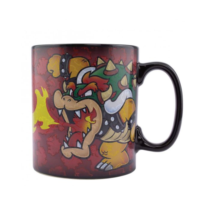 Šolja Paladone Super Mario - Bowser Heat Change Mug
