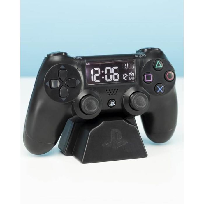 Sat Paladone PlayStation Controller Black - Alarm Clock