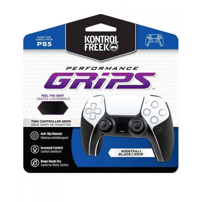 Grip KontrolFreek Controller Performance Grips - Black PS5