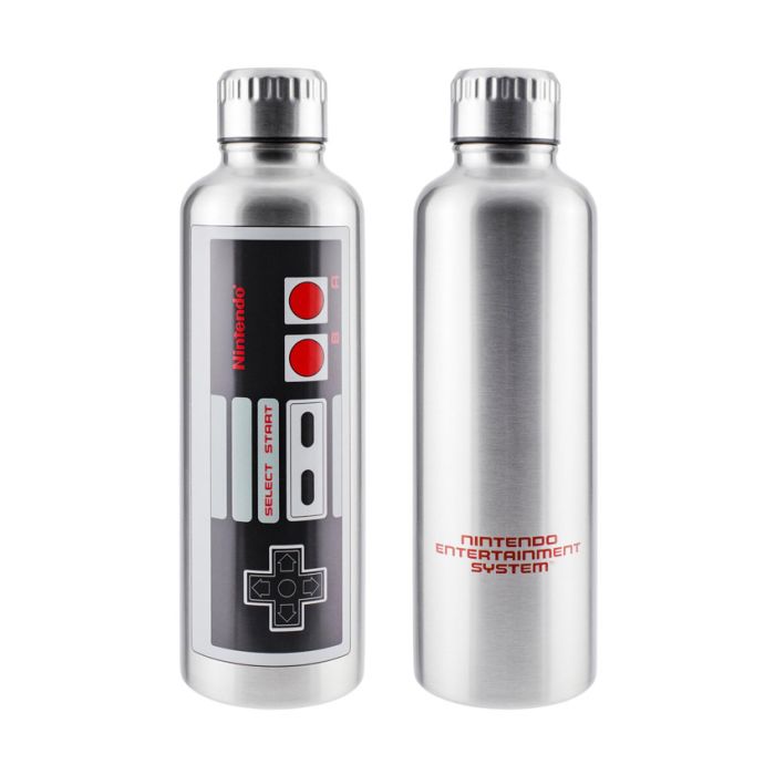 Boca Paladone NES Metal Water Bottle