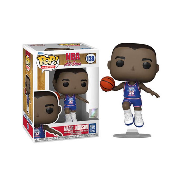Figura POP! NBA: Legends - Magic Johnson (Blue Allstar Uni 1993)