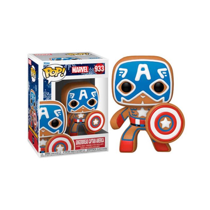 Figura POP! Marvel: Holiday - Captain America